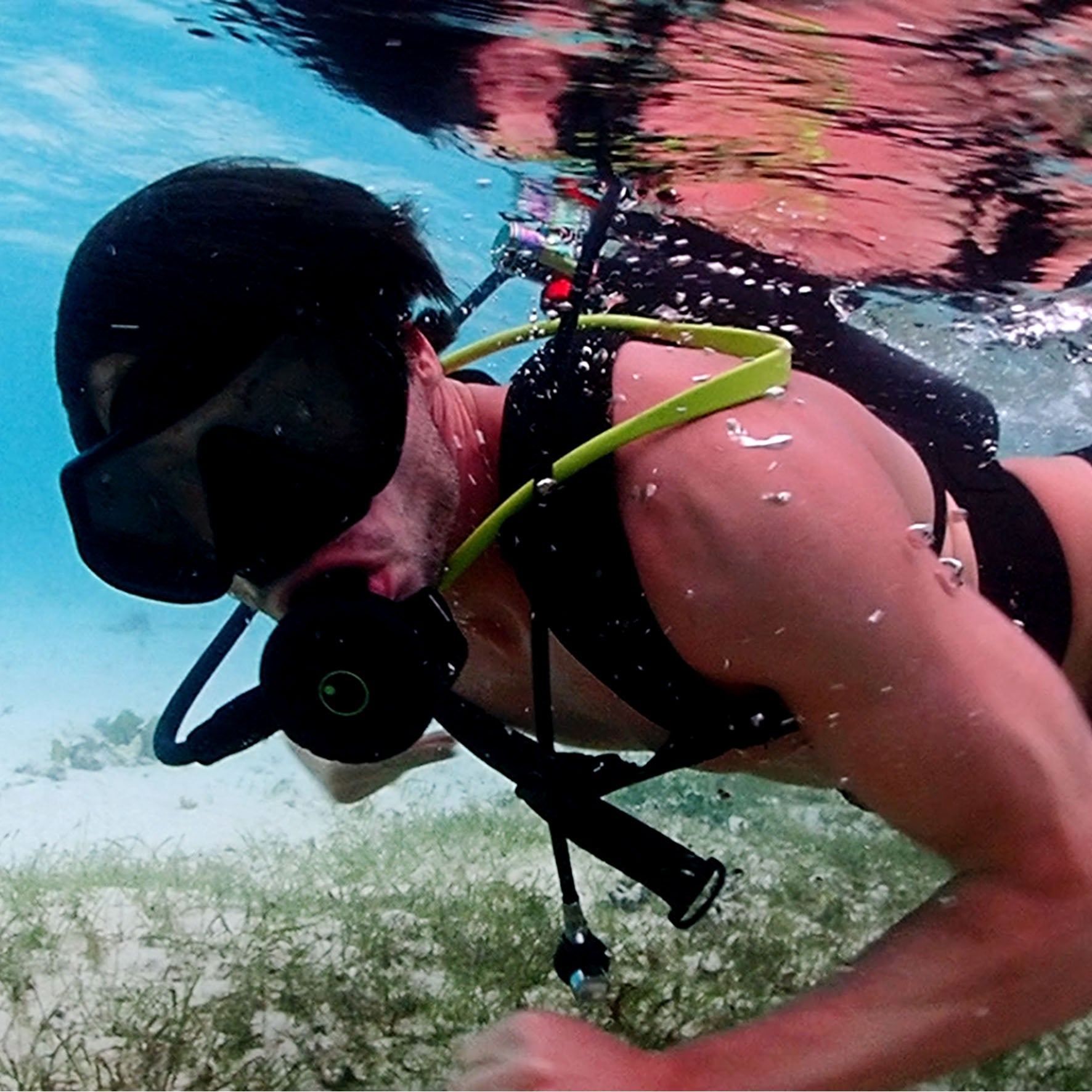 Store Aluminum 80 Scuba Tank | Upright, Temp, PSI Level