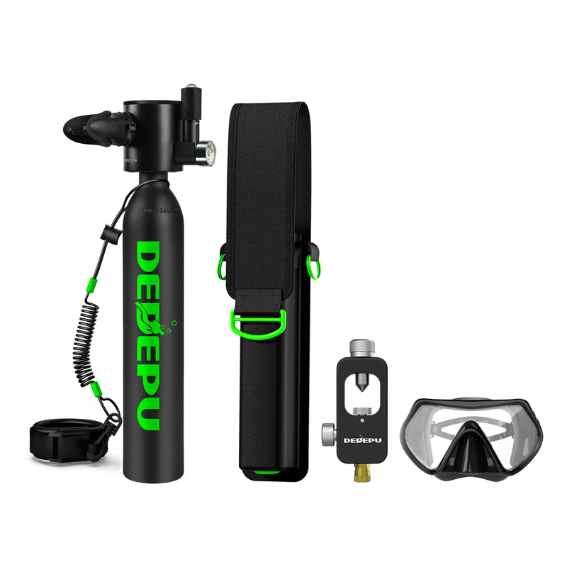 DEDEPU L3000 0.5L Scuba Tank with Air pressure warning light