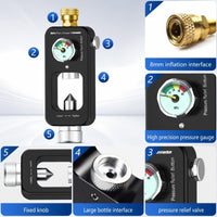 DEDEPU Watersport Scuba Tank Refill Air Conduction Adapter