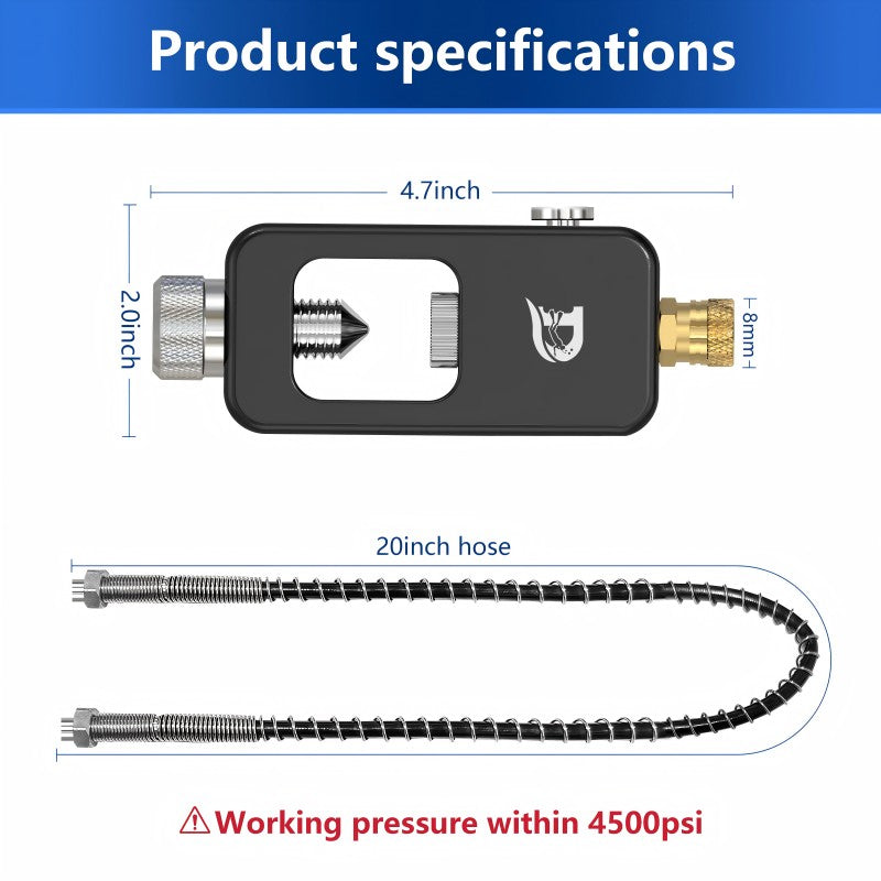 DEDEPU Watersport Scuba Tank Refill Air Conduction Adapter