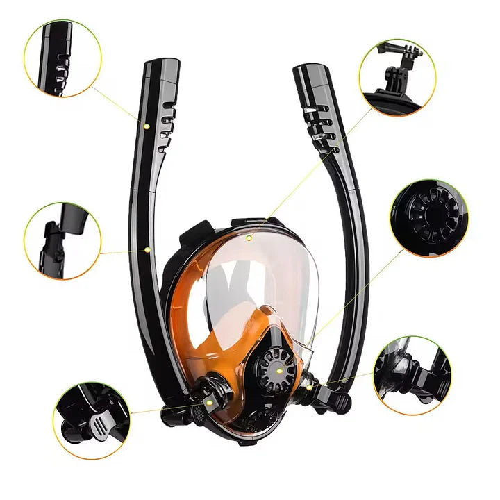 DEDEPU SNORKEL MASK