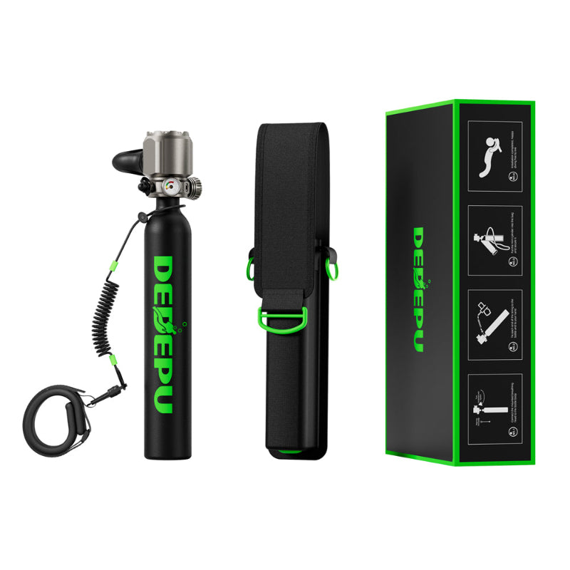 Orca titanium valve scuba tank