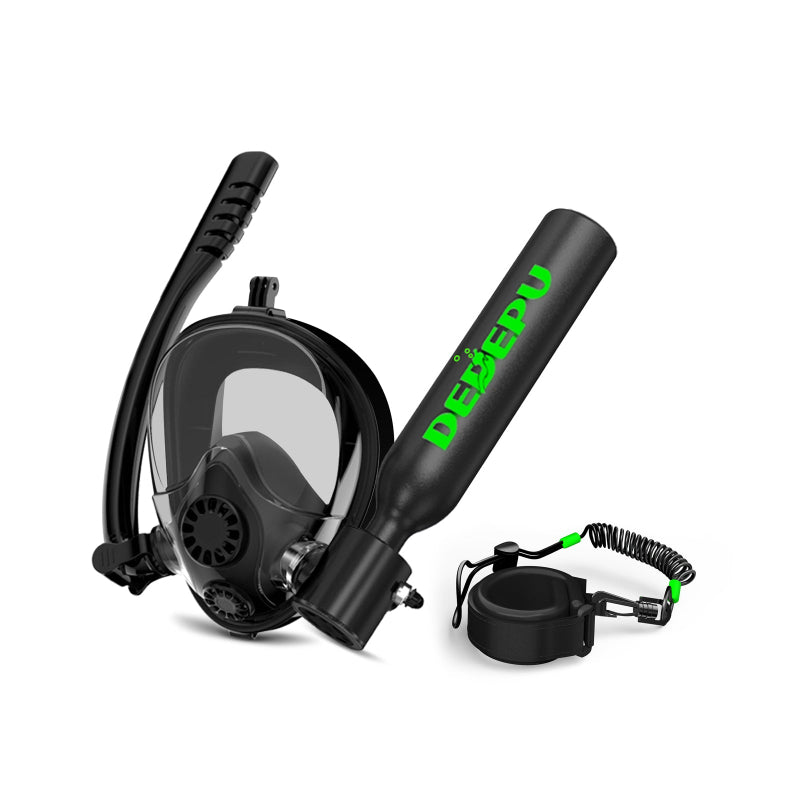 DEDEPU S3000 0.5L Mini Scuba Tank with Mask