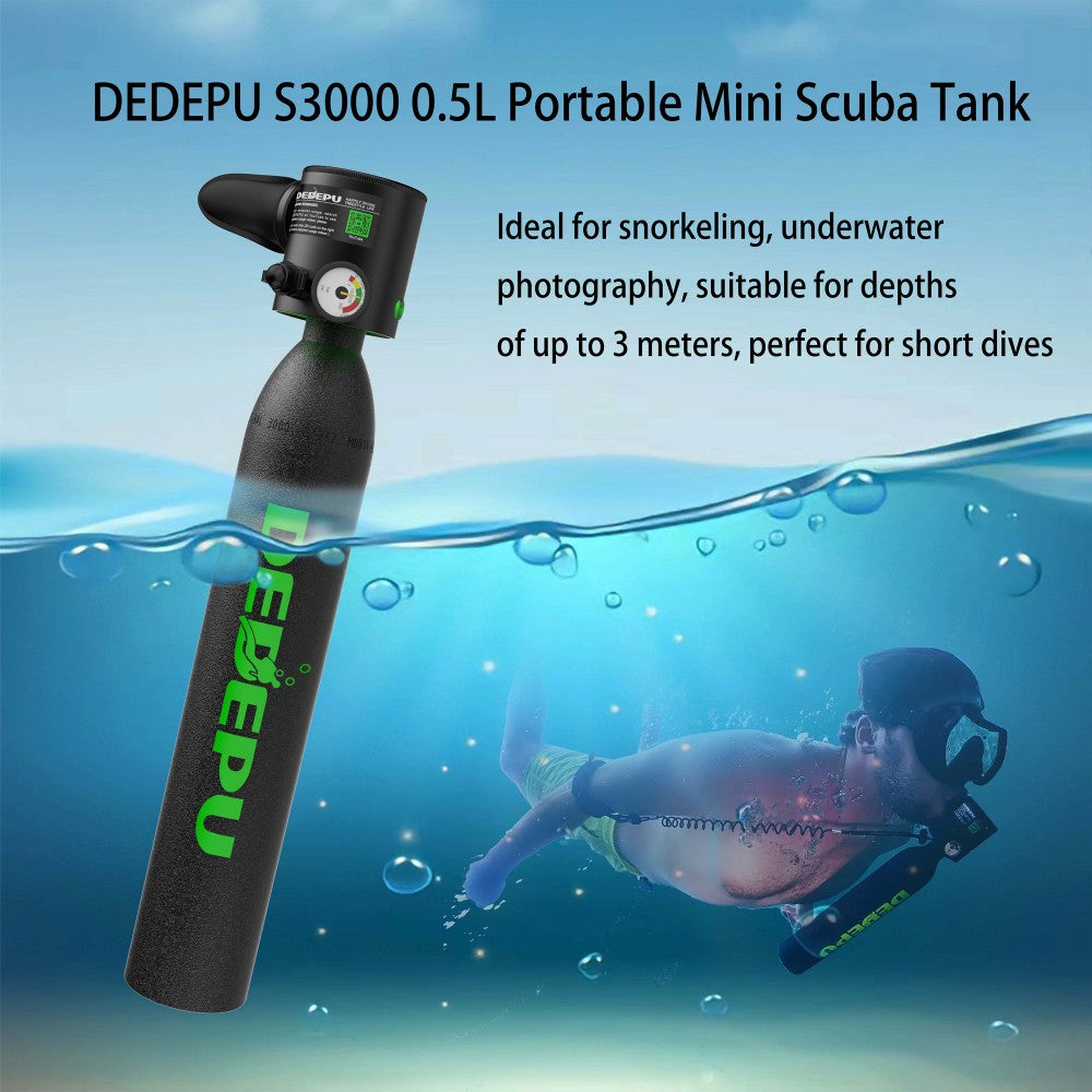 DEDEPU S3000 0.5L Mini Scuba Tank