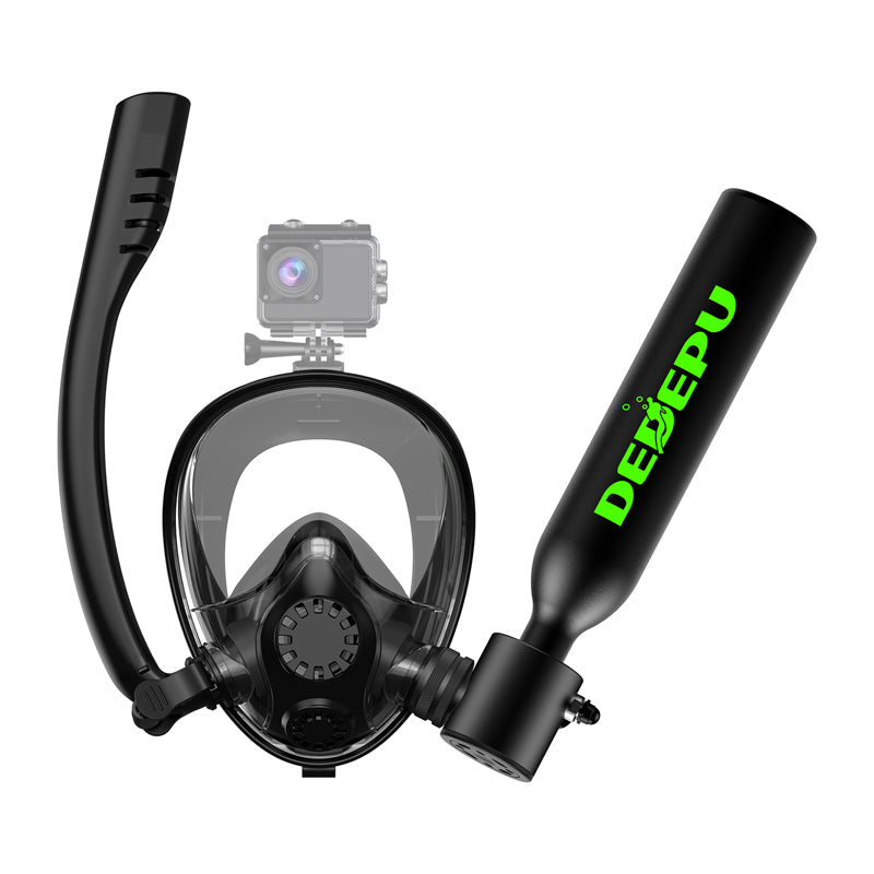 DEDEPU S3000 0.5L Mini Scuba Tank with Mask