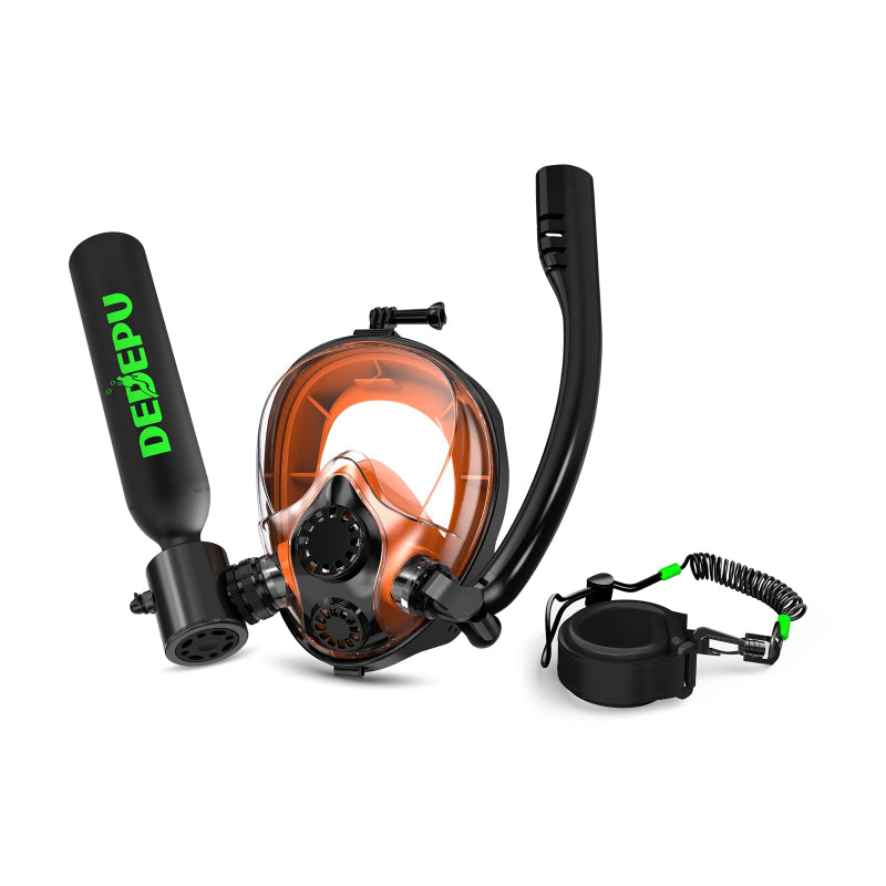 DEDEPU S3000 0.5L Mini Scuba Tank with Mask